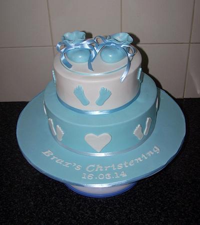 Christening cake - Cake by The Custom Piece of Cake