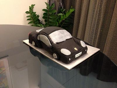 Porsche cake - Cake by R.W. Cakes