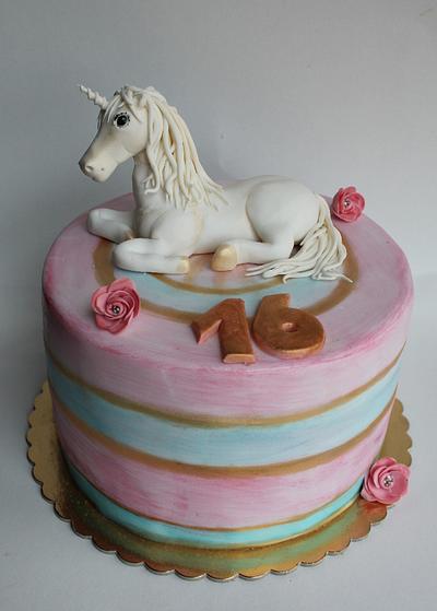 unicorn cake - Cake by martipa