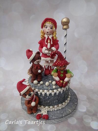 Christmas Girl - Cake by Carla 