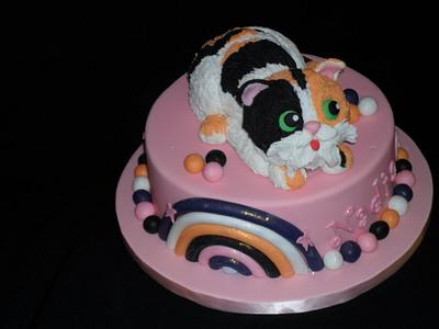 Rainy the Cat Cake - Cake by Carole Venecourt