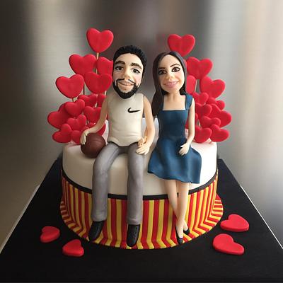 Couple - Cake by Pinar Aran