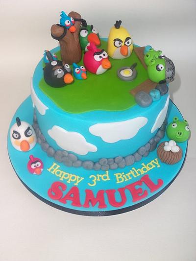 Angry Birds! - Cake by stacemandu