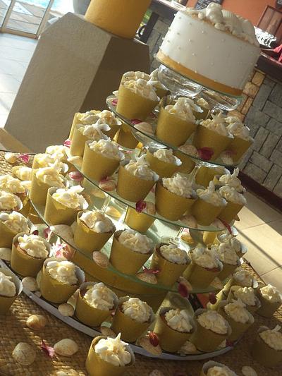 Wedding cupcakes,,, - Cake by fusion cakes srilanka