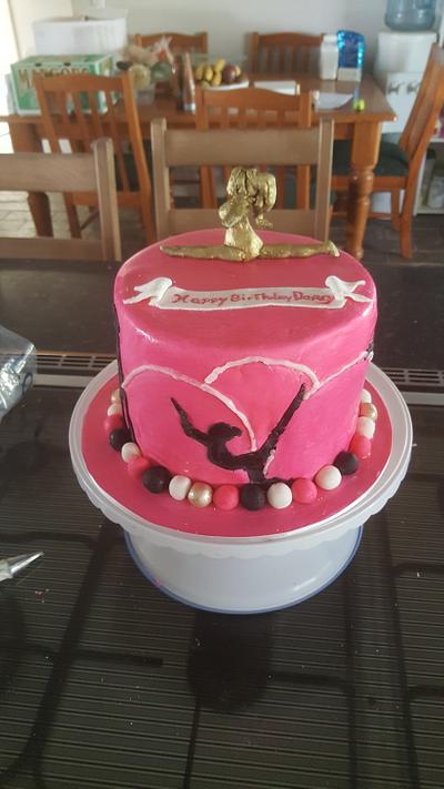 Gymnastics Cake - Cake by Vicky