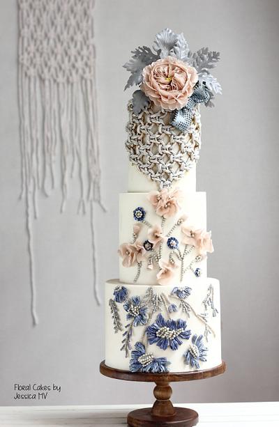 BEAN PASTE wedding cake - Cake by Jessica MV