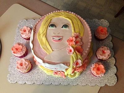 Rapunzel - Cake by Patty Cake's Cakes