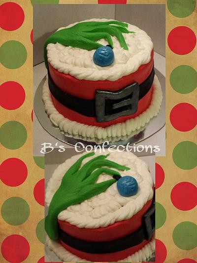 grinch - Cake by bconfections