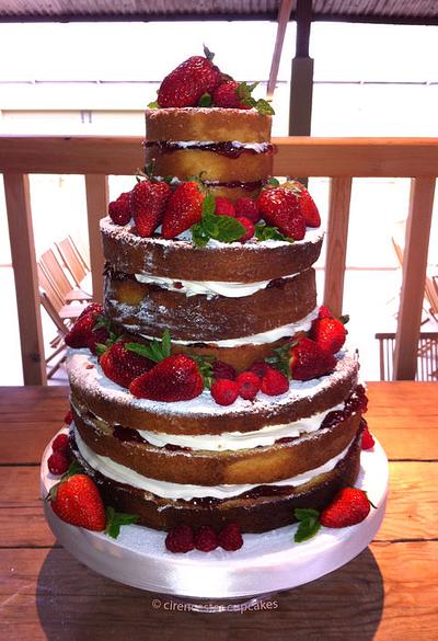 Rustic Victoria Wedding Cake - Cake by Happy_Food