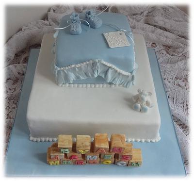 Christening Cake for Ryan - Cake by Fifi's Cakes
