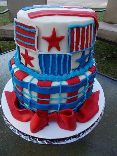4th of July Cake - Cake by K Blake Jordan