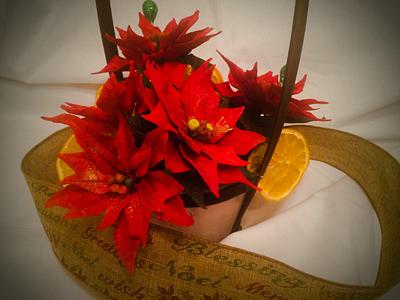 Christmas flower - Cake by ana ioan