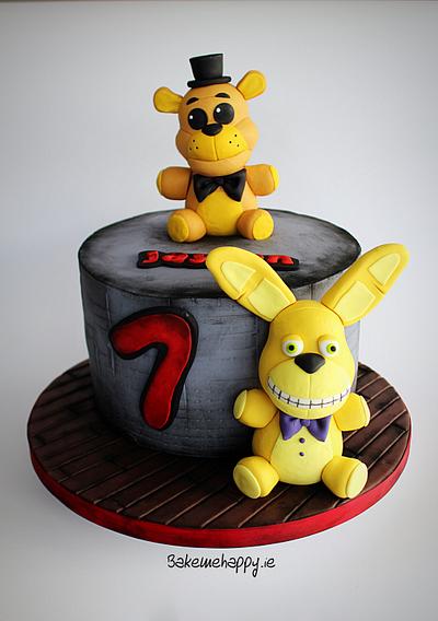 Five nights at Freddy's - Cake by Elaine Boyle....bakemehappy.ie