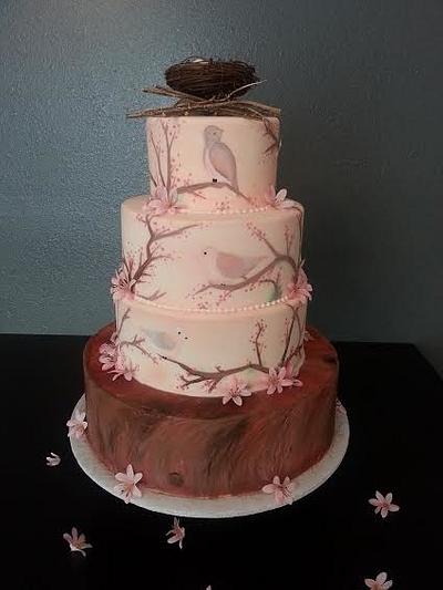Fondant Canvas - Cake by The SoCal Cakery Co.