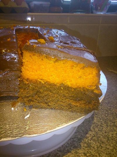 jaffa orange cake  - Cake by cakealicious cake 