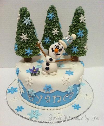 Olaf - Cake by Sweet Dreams by Jen