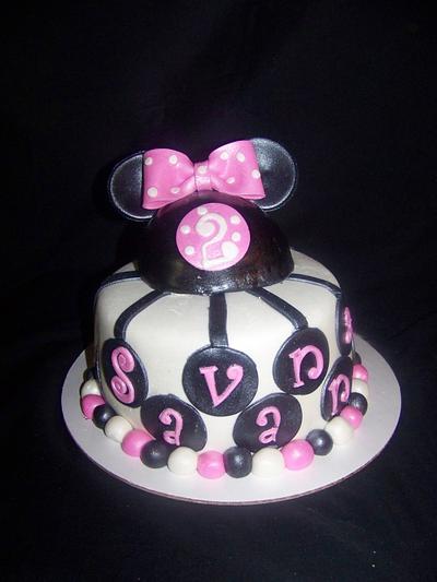 Minnie Mouse - Cake by Cakes by Christy G
