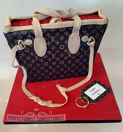 Louis Vuitton Handbag Birthday Cake  - Cake by Niamh Geraghty, Perfectionist Confectionist