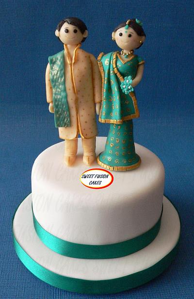 The Happy Couple - Cake by Sweet Fusion Cakes (Anjuna)