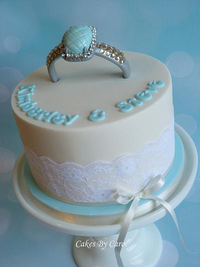 Engagement - Cake by Carol