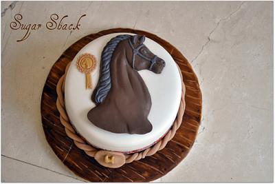 horse theme cake!! - Cake by shahin