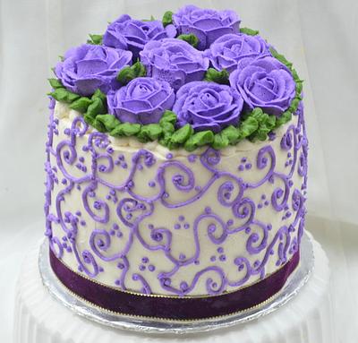 Anniversary cake  - Cake by Divya iyer