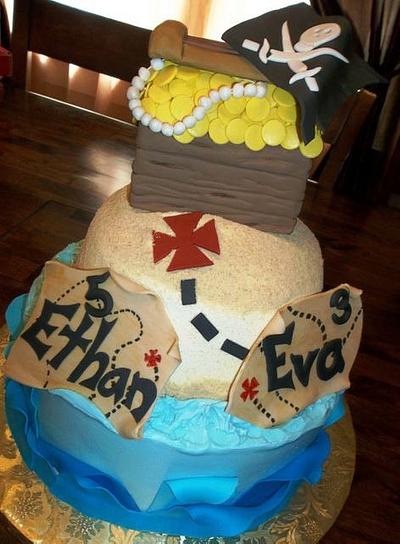 Pirate Cake - Cake by WinchesterDeb