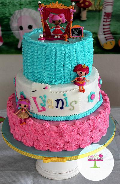 Lalaloopsy buttercream - Cake by Little Box Cakes by Angie