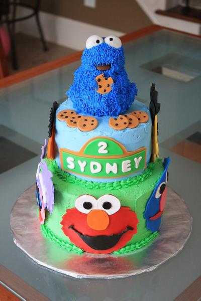 Sesame Street cake - Cake by Lisa