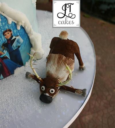 Sven from Frozen - Cake by JT Cakes