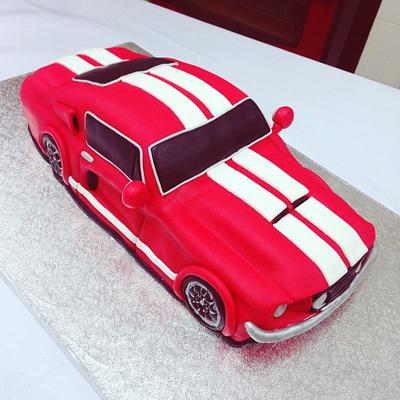 Mustang GT500 1967 classic car cake - Cake by Sugared Inspirations by Debbie