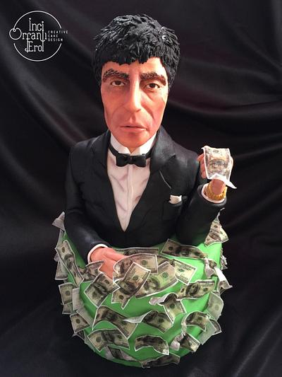 Scarface- Al Pacino for CakeFlix Collaboration - Cake by İnci Orfanlı Erol