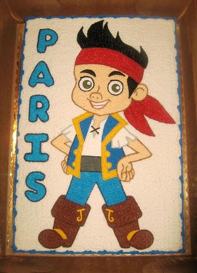 Jake the pirate - Cake by Monica Seay