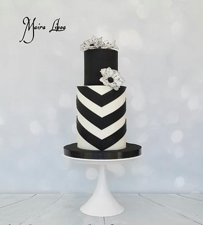 Black & White - Cake by Maira Liboa