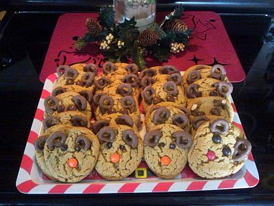 Reindeer cookies - Cake by CakePalais