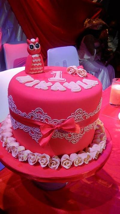 Qwl cake for 1st birthday - Cake by Despoina Karasavvidou