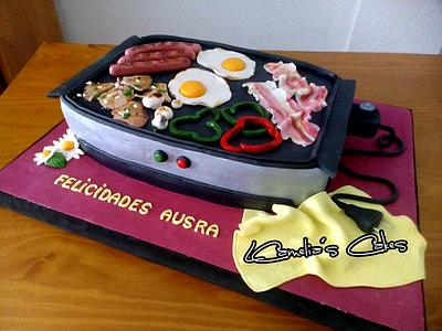 GRIDDLE CAKE - Cake by Camelia