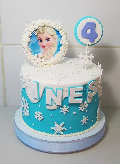 Frozen cake - Cake by Cynthia Gonzalez 
