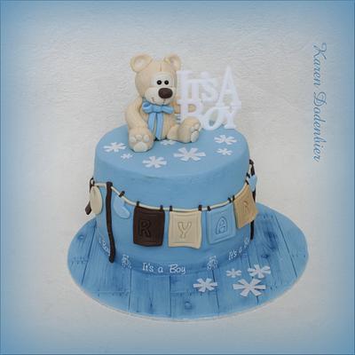 It's A Boy! - Cake by Karen Dodenbier