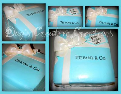 Tiffany Box - Cake by Day
