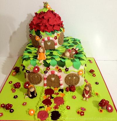 Fairy House - Cake by Shereen