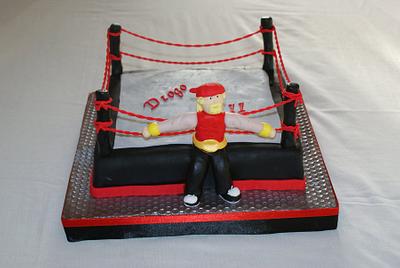 Wrestling - Cake by Lia Russo