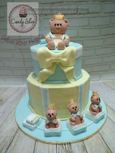 Cake Baby Shower - Cake by Dalia abo hegazy