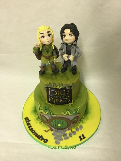 Lord of the ring cake  - Cake by Donatella Bussacchetti
