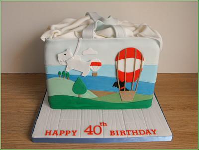 Radley Bag, Up Up and Away - Cake by Gill W