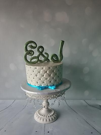 simple wedding cake - Cake by Bespoke Cakes