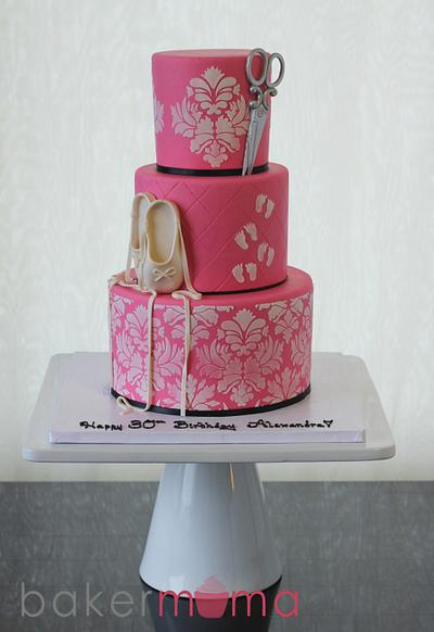 30th Birthday cake - Cake by Bakermama