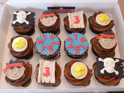 Jake & the Neverland pirate cupcakes - Cake by Sugar-pie
