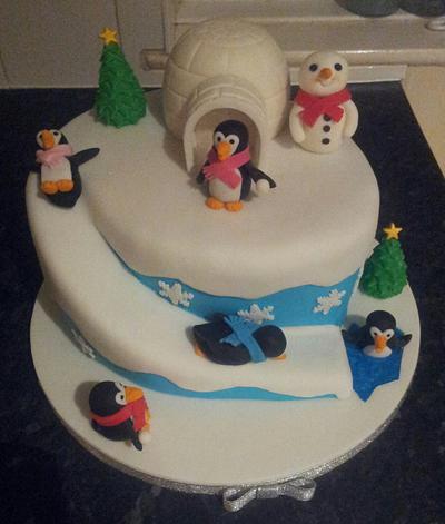 penguin play x - Cake by jodie