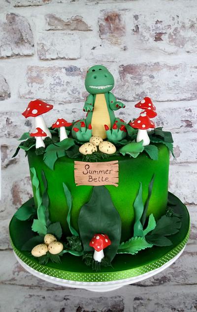 Dinosaur Birthday Cake - Cake by Storyteller Cakes